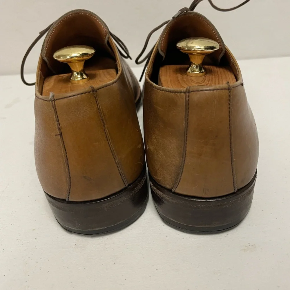 MAGNANNI Made in Spain Vintage Split Toe Dress Shoe in Brown Size‎ 8